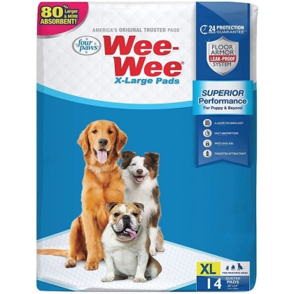 Four Paws X-Large Wee Wee Pads 28\