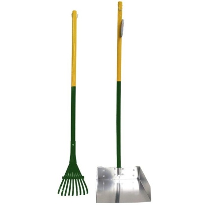 Four Paws Wee-Wee Pan and Rake Set Large