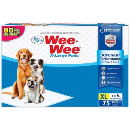 Four Paws X-Large Wee Wee Pads 28\