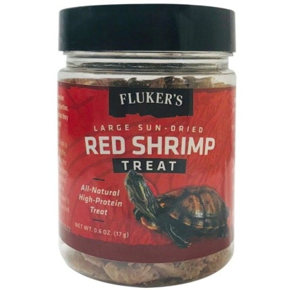 Flukers Sun-Dried Large Red Shrimp Treat