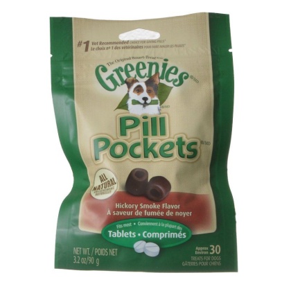 Greenies Pill Pockets Dog Treats Hickory Smoke Flavor