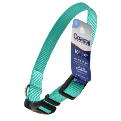 Coastal Pet Teal Nylon Tuff Dog Collar