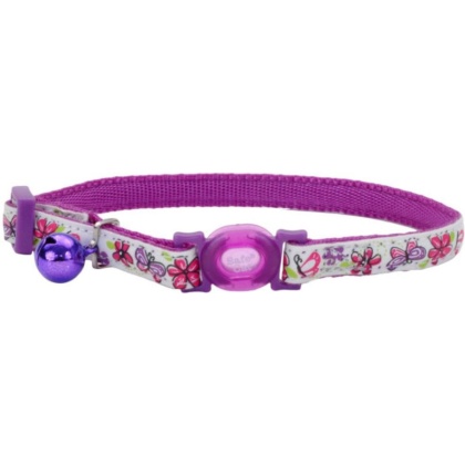 Coastal Pet Safe Cat Glow in the Dark Adjustable Collar Butterfly