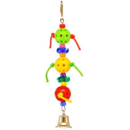 AE Cage Company Happy Beaks Tres Huevos Bird Toy