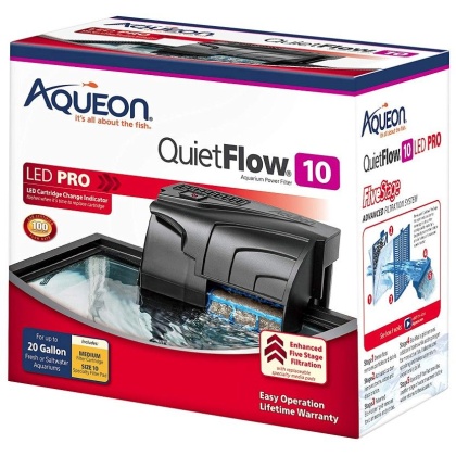 Aqueon QuietFlow LED Pro Power Filter