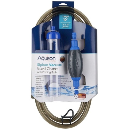 Aqueon Siphon Vacuum Gravel Cleaner with Priming Bulb