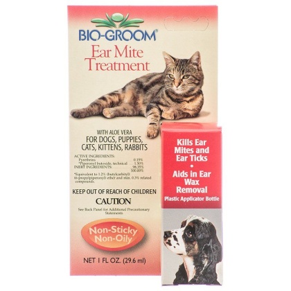 Bio Groom Ear Mite Treatment with Aloe Vera