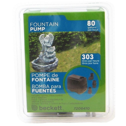 Beckett Fountain Pump for Indoor or Outdoor