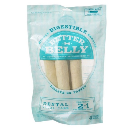 Better Belly Rawhide Dental Rolls - Large