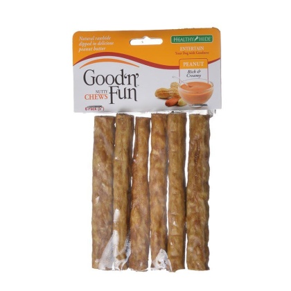 Healthy Hide Good \'n\' Fun Crunchy Sticks - Peanut Butter Flavor