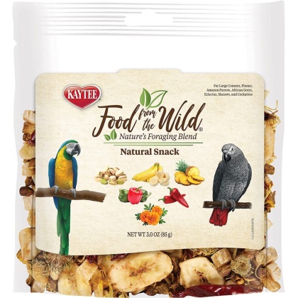 Kaytee Food From the Wild Natural Snack for Large Birds