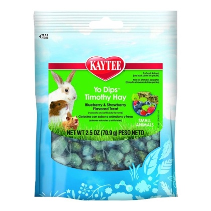 Kaytee Fiesta Yogurt Dipped Timothy Hay - Small Animals