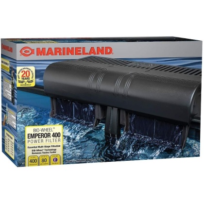 Marineland Bio Wheel Emperor 400 Power Filter for Aquariums