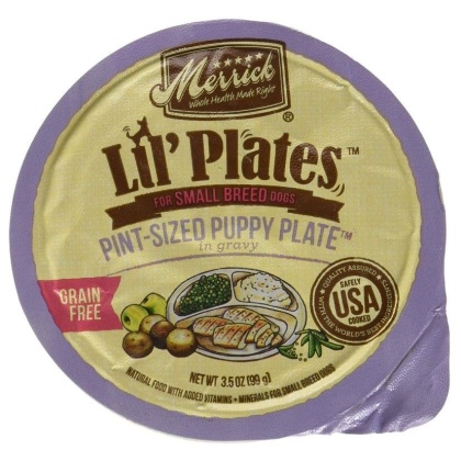 Merrick Lil Plates Grain Free Pint-Sized Puppy Plate