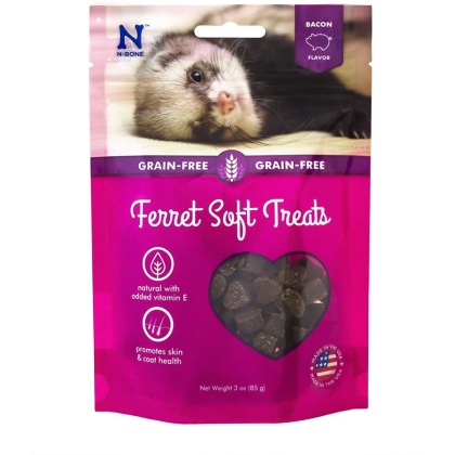 N-Bone Ferret Soft Treats - Bacon Flavor