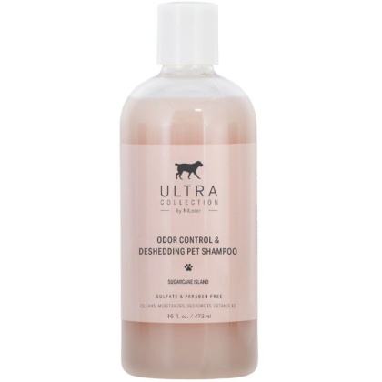 Nilodor Ultra Collection Odor Control and Deshedding Shampoo Sugarcane Island Scent