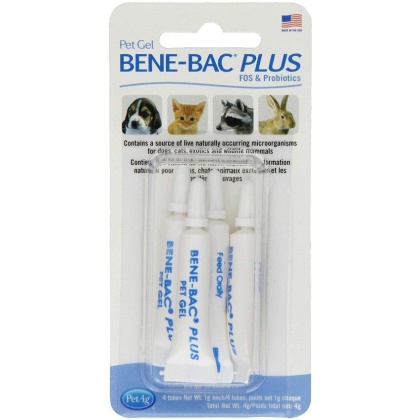 Pet Ag Bene-Bac Plus FOS & Probiotics Pet Gel