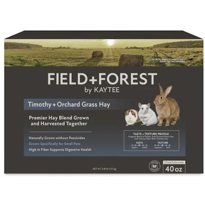 Kaytee Field and Forest Timothy and Orchard Grass Hay Blend