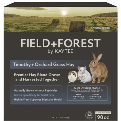 Kaytee Field and Forest Timothy and Orchard Grass Hay Blend