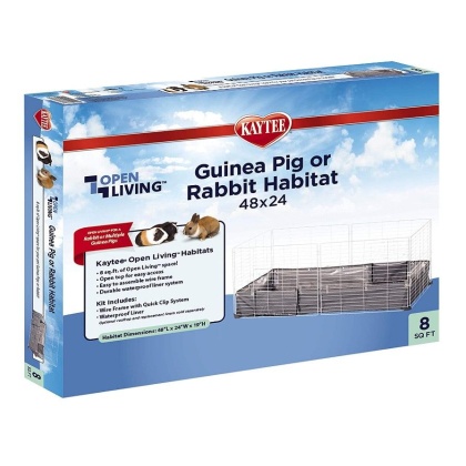 Kaytee Open Living Guinea Pig and Rabbit Habitat 48