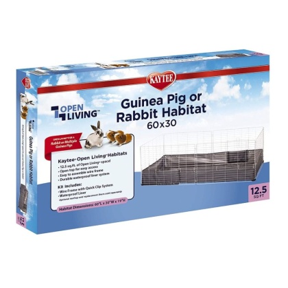 Kaytee Open Living Guinea Pig and Rabbit Habitat 60