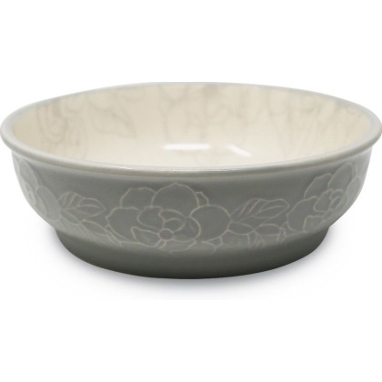 Pioneer Pet Ceramic Bowl Magnolia Medium 6.5