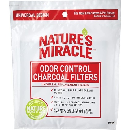 Nature's Miracle Odor Control Litter Box Filter