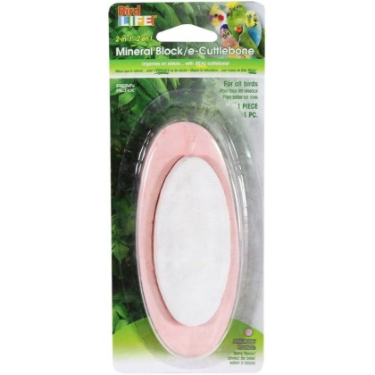 Penn Plax Bird Life E2 Berry Cuttlebone / Mineral Treat