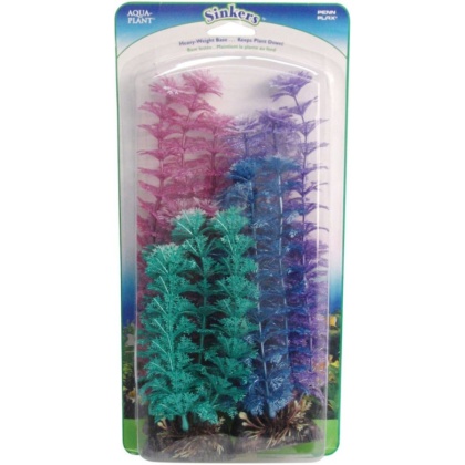 Penn Plax Pearl Aquarium Plant Value Pack Assorted Sizes