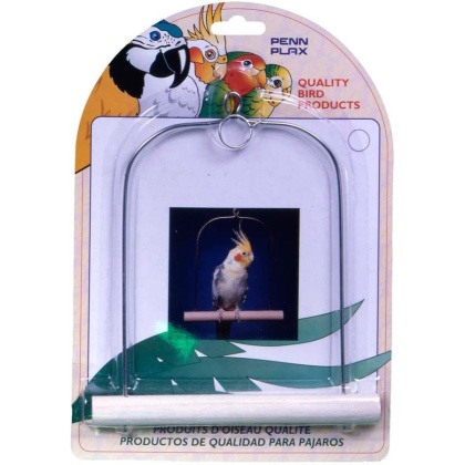 Penn Plax Wooden Cockatiel Swing