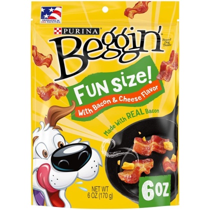 Purina Beggin' Strips Bacon and Cheese Flavor Fun Size