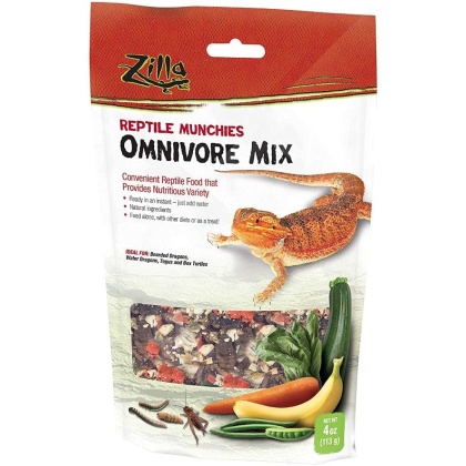 Zilla Reptile Munchies - Omnivore Mix