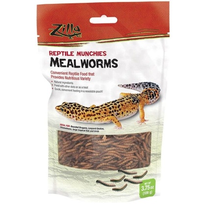 Zilla Reptile Munchies - Mealworms