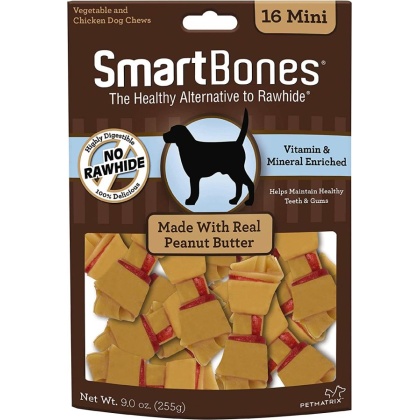 SmartBones Peanut Butter Dog Chews