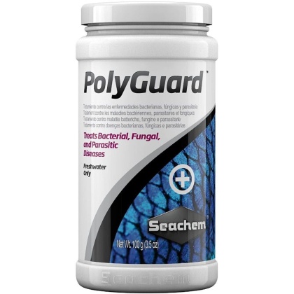 Seachem PolyGuard Treat Bacterial, Fungal, and Parasitic Diseases for Freshwater Aquariums