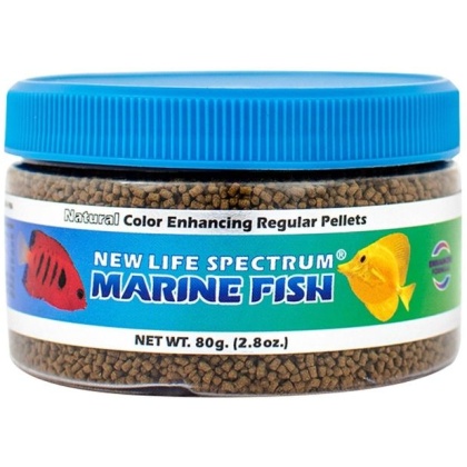 New Life Spectrum Marine Fish Food Regular Sinking Pellets