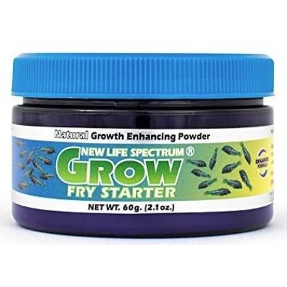 New Life Spectrum Grow Fry Starter Natural Growth Enhancing Diet Small Pellet