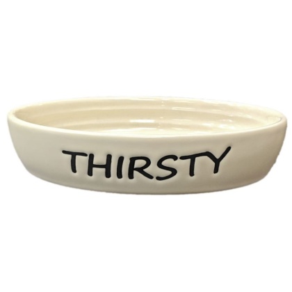 Spot Oval Thirsty Cat dish 6