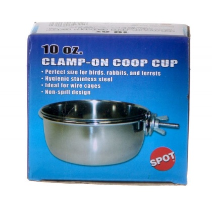 Spot Stainless Steel Coop Cup with Bolt Clamp