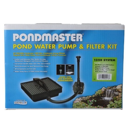 Pondmaster Garden Pond Filter System Kit