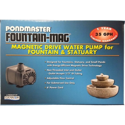 Pondmaster Pond-Mag Magnetic Drive Utility Pond Pump