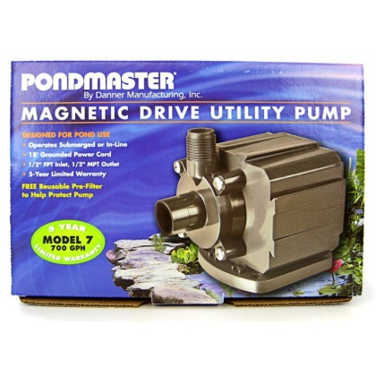 Pondmaster Pond-Mag Magnetic Drive Utility Pond Pump