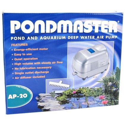 Pondmaster Pond & Aquarium Deep Water Air Pump