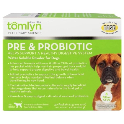 Tomlyn Pre and Probiotic Water Soluble Powder for Dogs