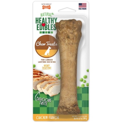 Nylabone Healthy Edibles Chews Chicken Flavor Souper