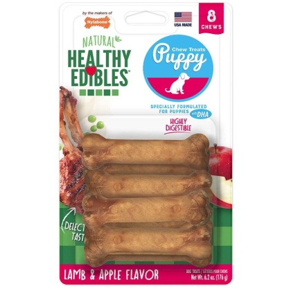 Nylabone Healthy Edibles DHA Omega-3 Puppy - Lamb & Apples Flavor