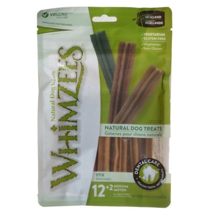 Whimzees Natural Dental Care Stix Dog Treats