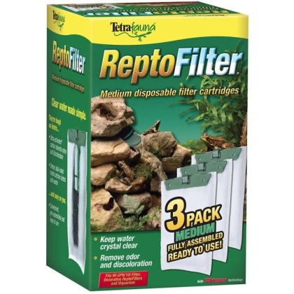 Tetrafauna ReptoFilter Disposable Filter Cartridges