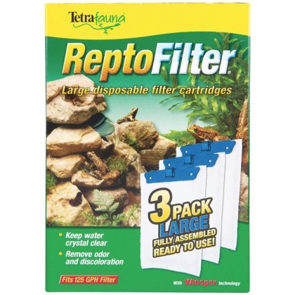 Tetrafauna ReptoFilter Disposable Filter Cartridges