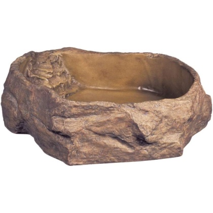 Exo-Terra Granite Rock Reptile Water Dish